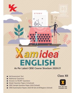 XamIdea English Class - 12 for Board Exam
